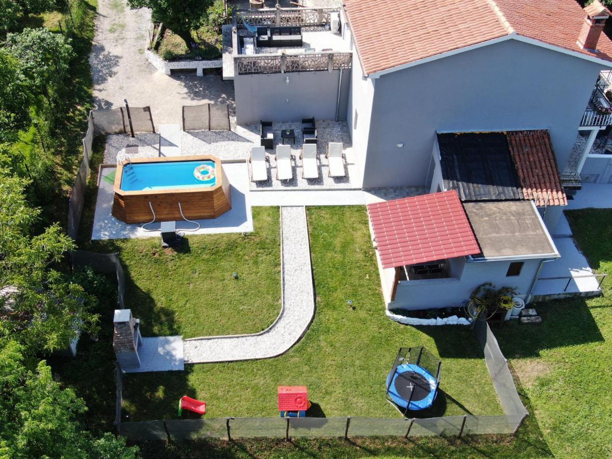Apartman Goga With Pool And Jacuzzi Labin  Luaran gambar